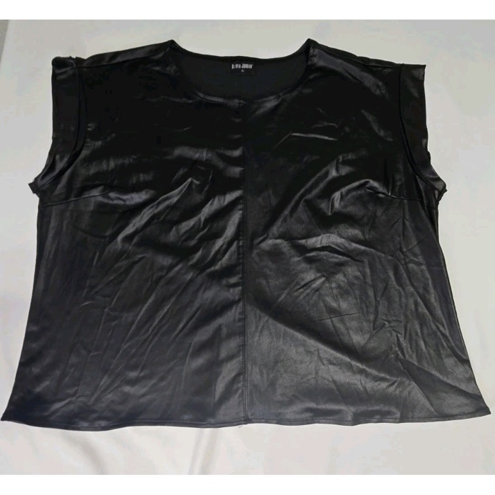 Olivia Jordan Women's XL Black Blouse